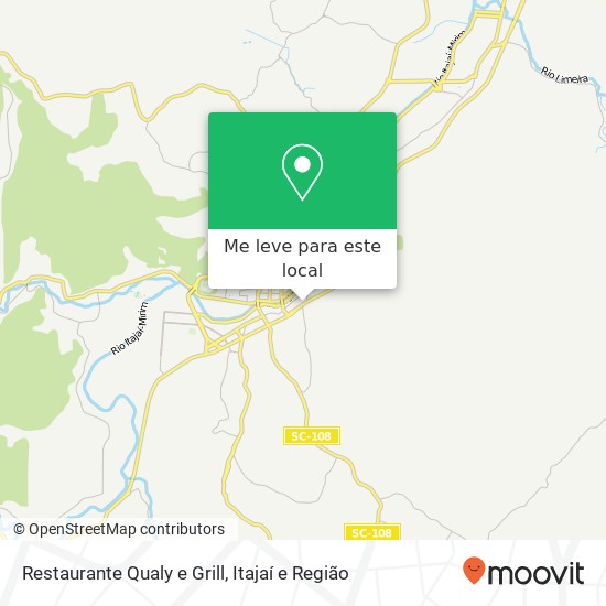 Restaurante Qualy e Grill mapa