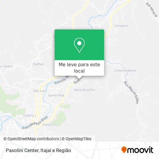 Pasolini Center mapa