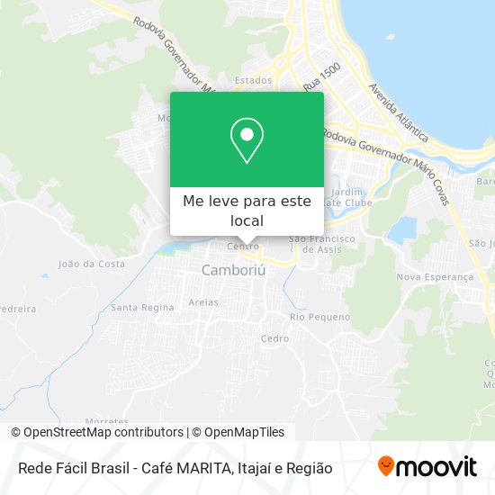 Rede Fácil Brasil - Café MARITA mapa