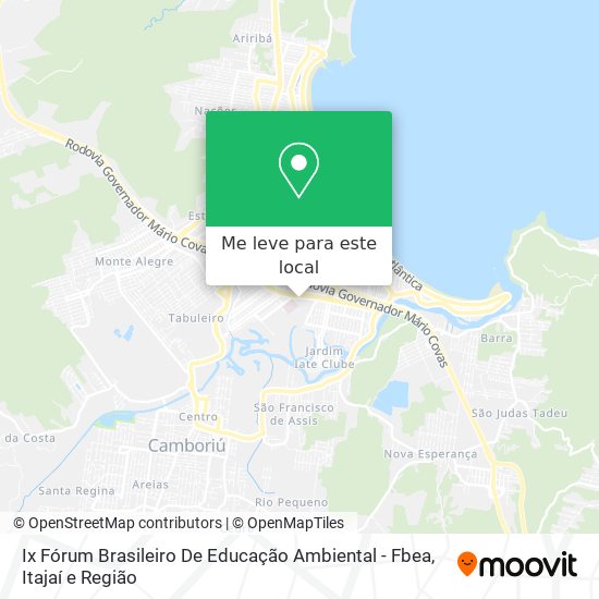 Ix Fórum Brasileiro De Educação Ambiental - Fbea mapa