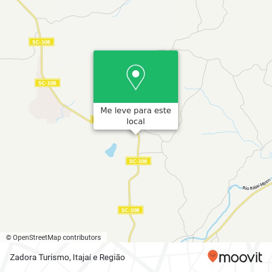 Zadora Turismo mapa