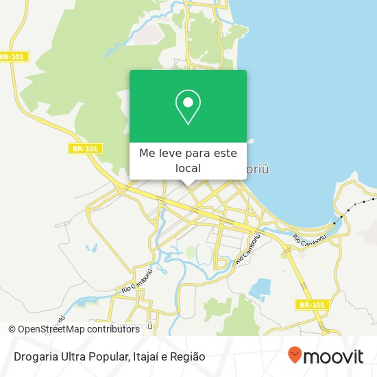 Drogaria Ultra Popular mapa