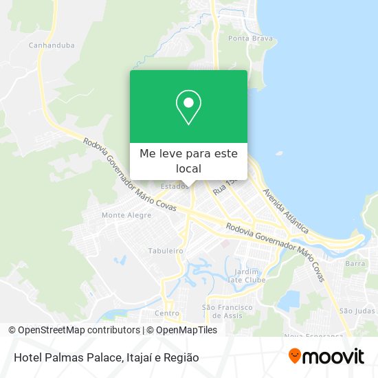 Hotel Palmas Palace mapa