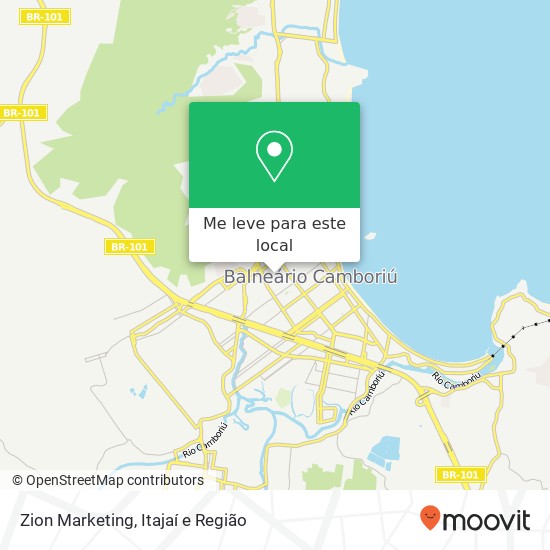Zion Marketing mapa