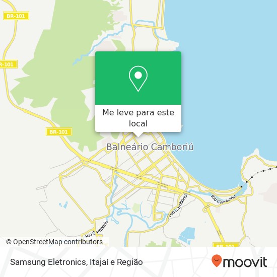 Samsung Eletronics mapa