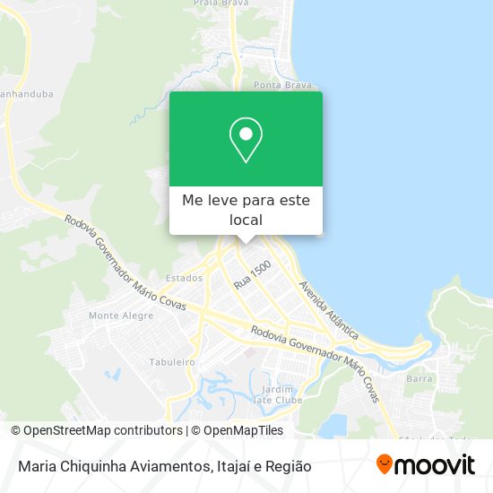 Maria Chiquinha Aviamentos mapa