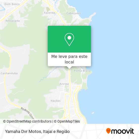 Yamaha Dvr Motos mapa