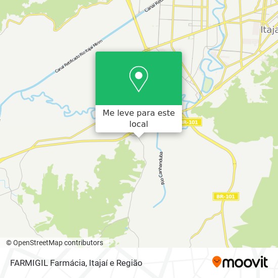 FARMIGIL Farmácia mapa