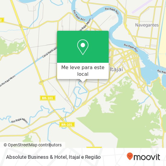 Absolute Business & Hotel mapa