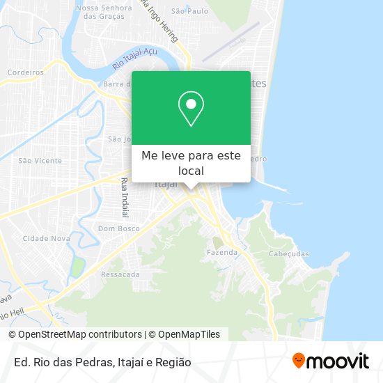 Ed. Rio das Pedras mapa