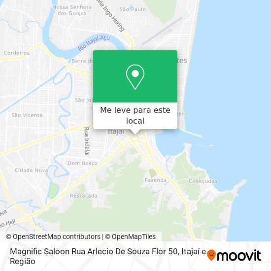 Magnific Saloon Rua Arlecio De Souza Flor 50 mapa