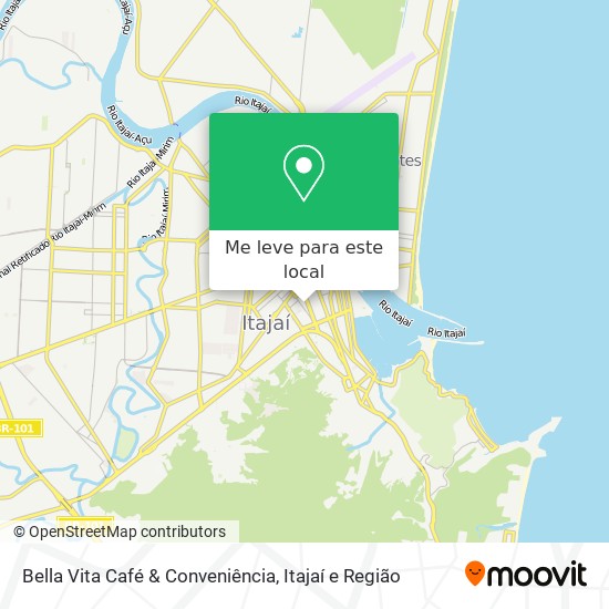 Bella Vita Café & Conveniência mapa