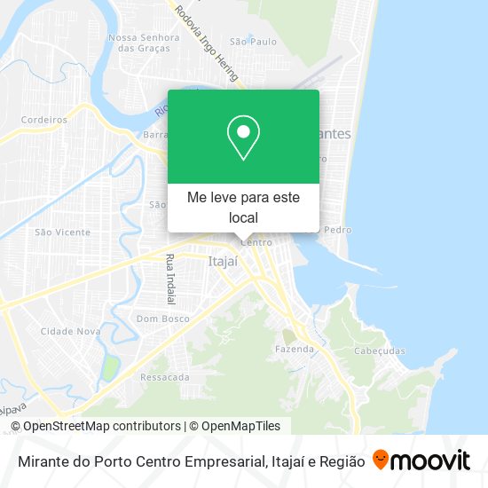 Mirante do Porto Centro Empresarial mapa