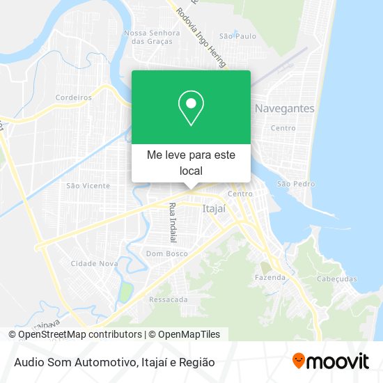 Audio Som Automotivo mapa