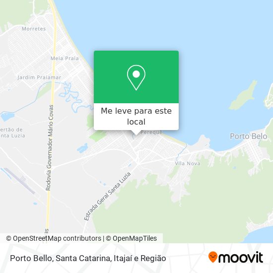 Porto Bello, Santa Catarina mapa