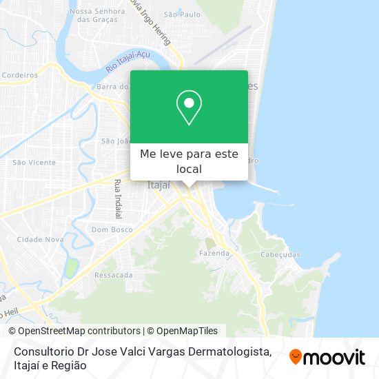 Consultorio Dr Jose Valci Vargas Dermatologista mapa