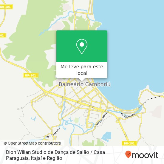Dion Wilian Studio de Dança de Salão / Casa Paraguaia mapa