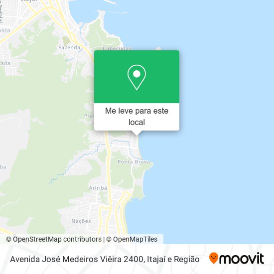 Avenida José Medeiros Viêira 2400 mapa