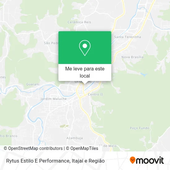 Rytus Estilo E Performance mapa