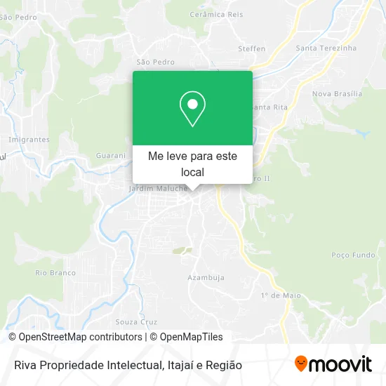Riva Propriedade Intelectual mapa