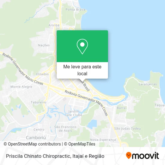 Priscila Chinato Chiropractic mapa