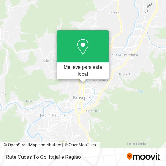 Rute Cucas To Go mapa