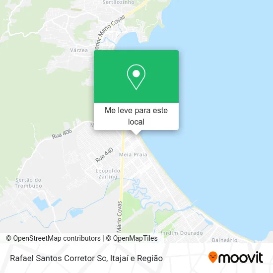 Rafael Santos Corretor Sc mapa