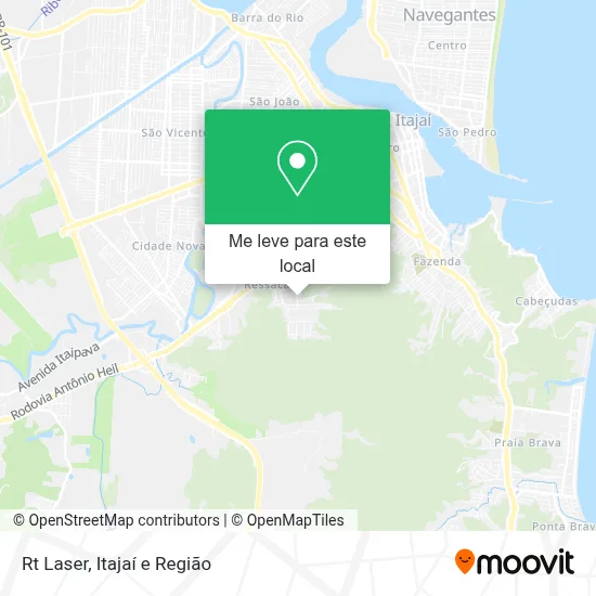 Rt Laser mapa