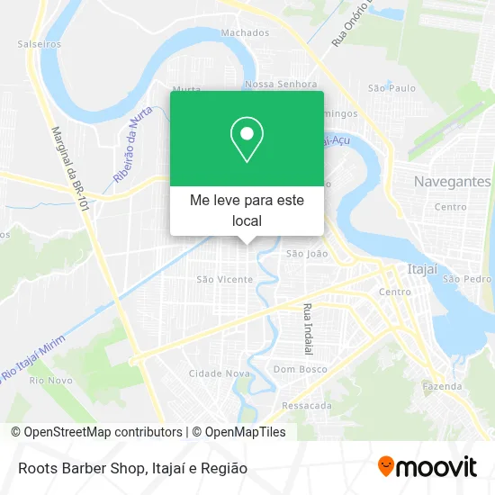 Roots Barber Shop mapa