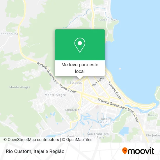 Rio Custom mapa