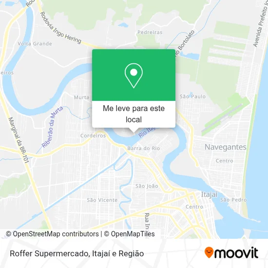 Roffer Supermercado mapa