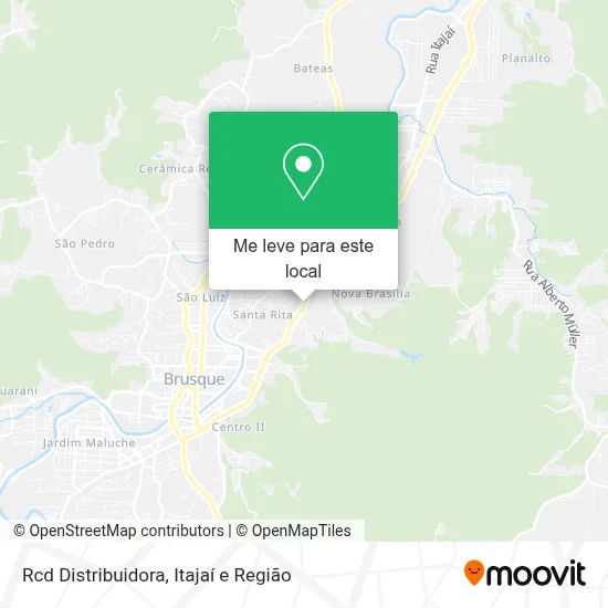 Rcd Distribuidora mapa
