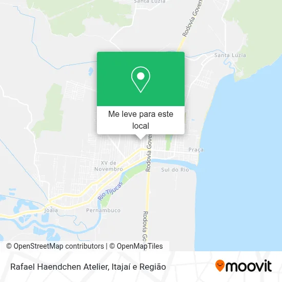 Rafael Haendchen Atelier mapa