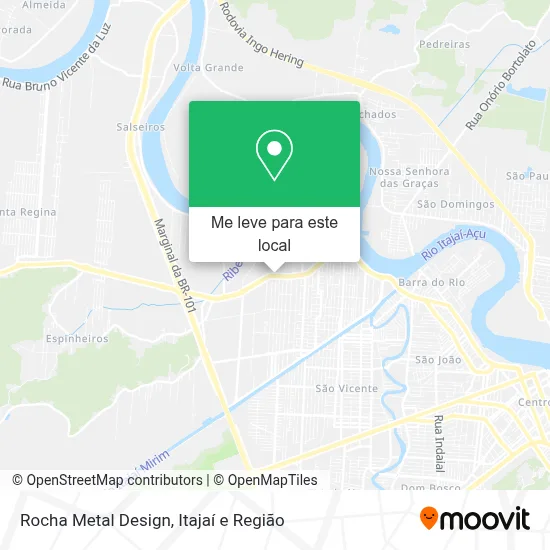 Rocha Metal Design mapa