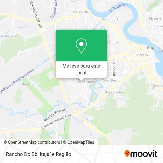 Rancho Do Bb mapa