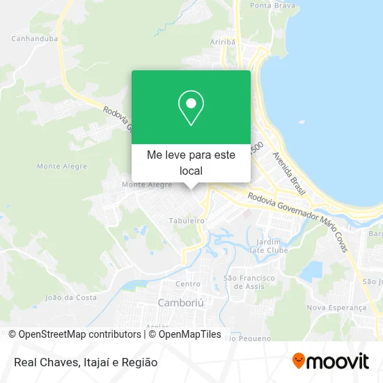 Real Chaves mapa