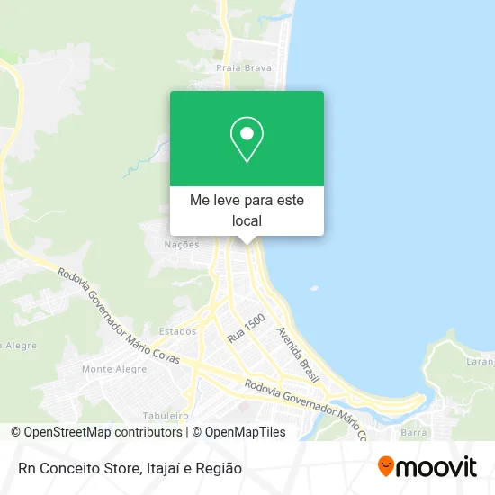 Rn Conceito Store mapa
