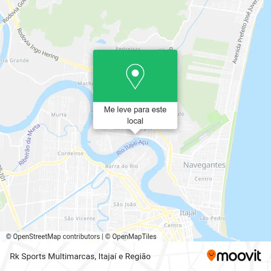 Rk Sports Multimarcas mapa