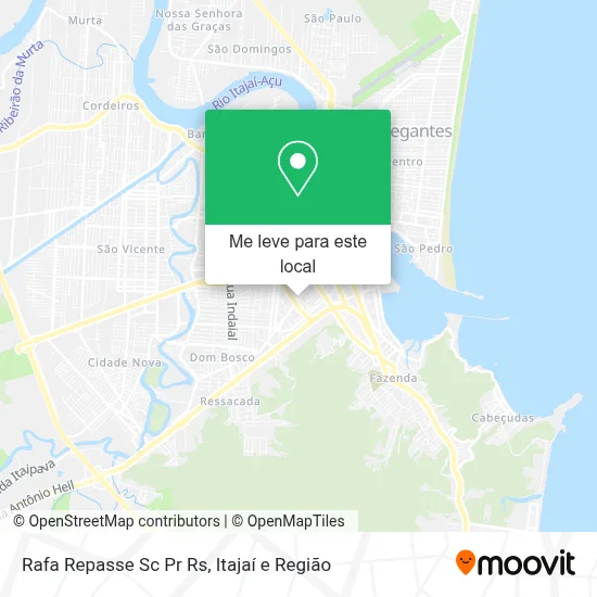 Rafa Repasse Sc Pr Rs mapa