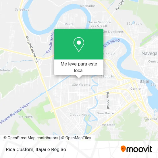 Rica Custom mapa