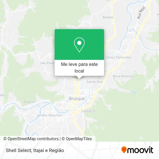Shell Select mapa