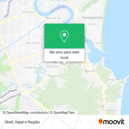 Shell mapa