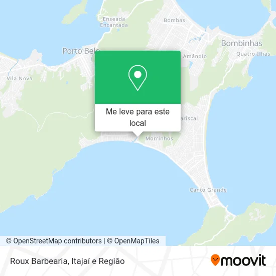 Roux Barbearia mapa