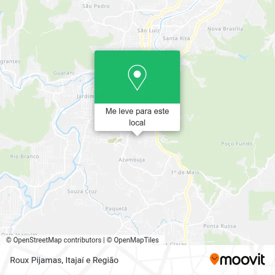 Roux Pijamas mapa