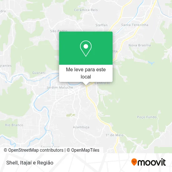 Shell mapa