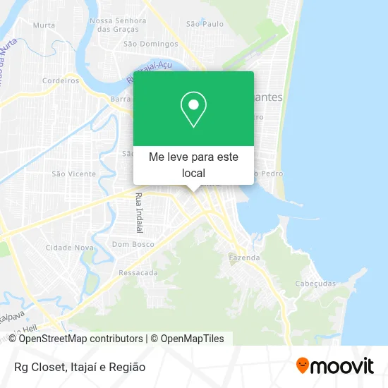 Rg Closet mapa