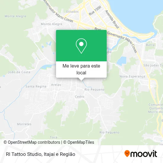 Rl Tattoo Studio mapa