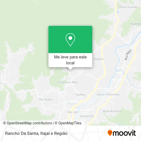 Rancho Da Santa mapa