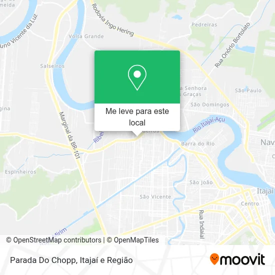 Parada Do Chopp mapa
