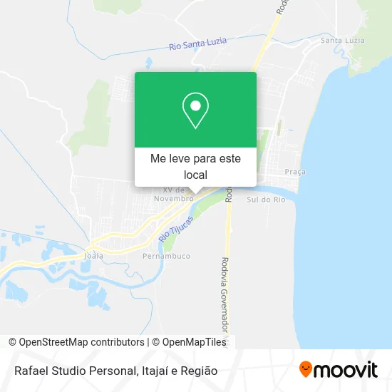 Rafael Studio Personal mapa